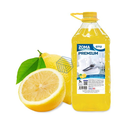 ჭურჭლის სარეცხი სითხე premium 5ლ