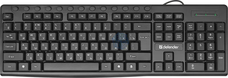 სადენიანი კლავიატურა Defender Action HB-719 მულტიმედია 45719