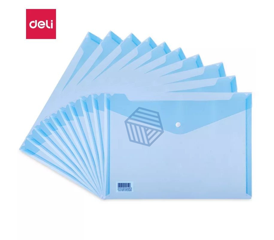 პლასტიკური საქაღალდე ღილაკით DELI 955050