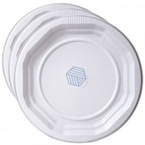 პლასტმასის თეფში 19.5სმ (100)