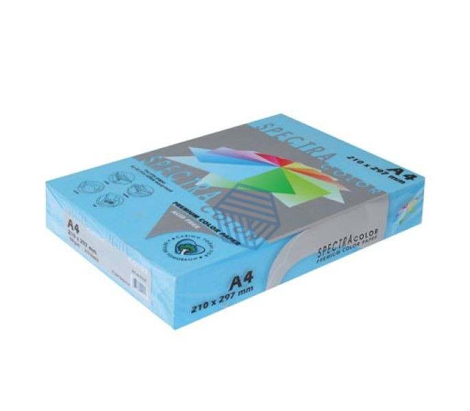ფერადი ქაღალდი A4 160გრ 250ფ ცისფერი