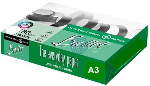 საბეჭდი ქაღალდი Balet A3 80გრ 500ფ